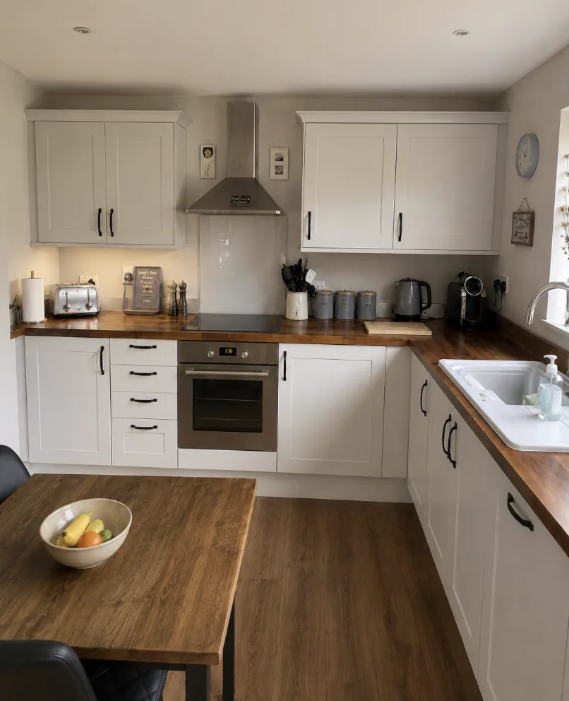 Bright kitchen extension