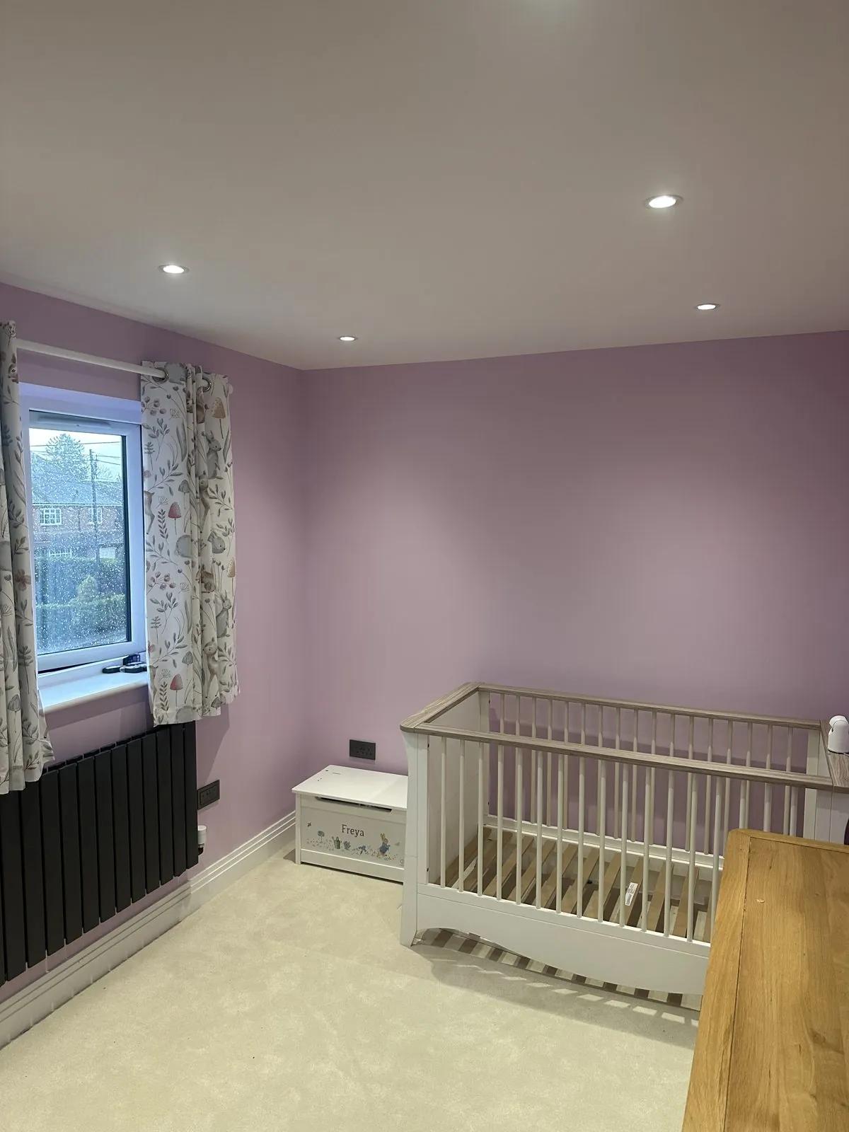 Lilac nursery repaint